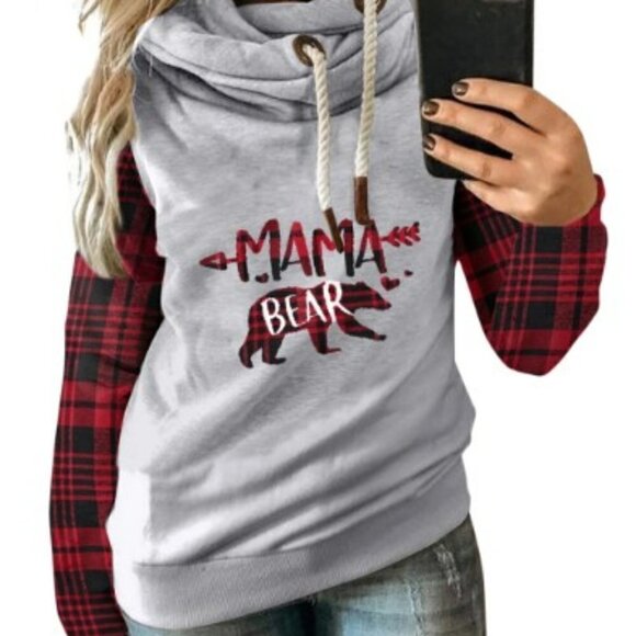 MAMA BEAR HOODIE GUC - Picture 1 of 9